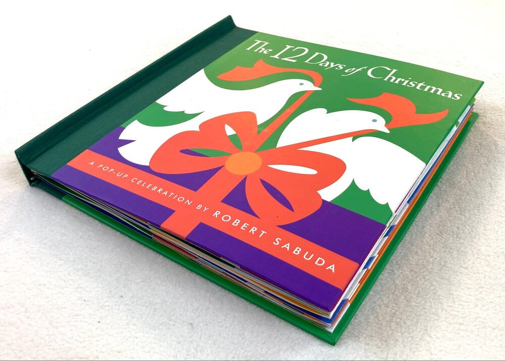 The 12 Days of Christmas Pop Up Celebration Robert Sabuda ISBN 9780689808654